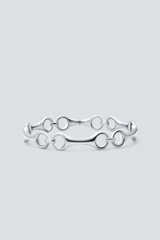  가브리엘라 아티가스 팔찌 가브리엘라 아르티가스 6링크 더블 빔 팔찌 스털링 실버