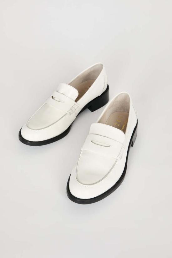  인텐셔널리 블랭크 로퍼 "의도적으로." Neighbor Loafer Black/Cream - INTENTIONALLY BLANK
