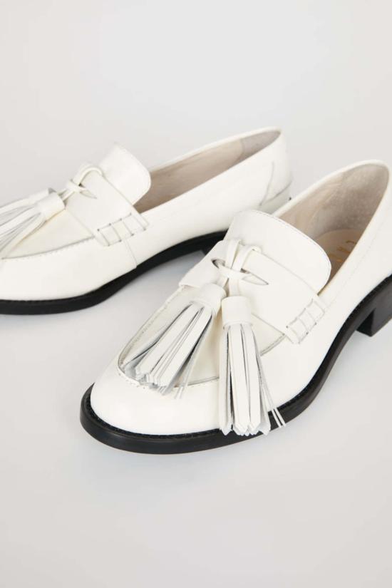  인텐셔널리 블랭크 로퍼 "의도적으로." Neighbor Loafer Black/Cream - INTENTIONALLY BLANK