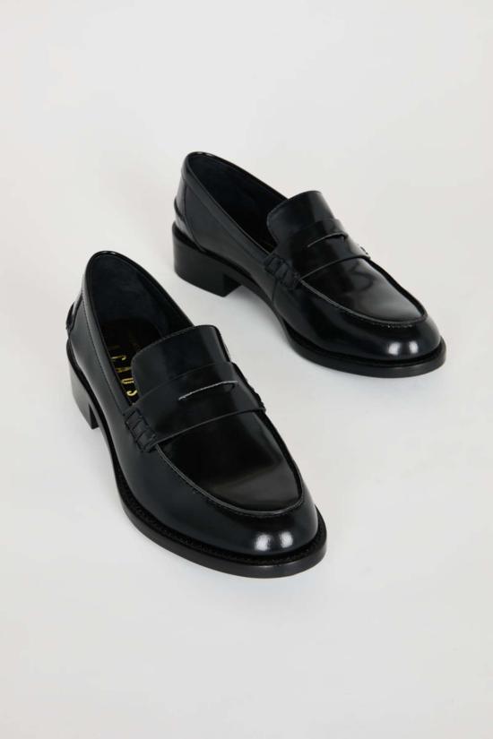  인텐셔널리 블랭크 로퍼 "의도적으로." Neighbor Loafer Black/Cream - INTENTIONALLY BLANK