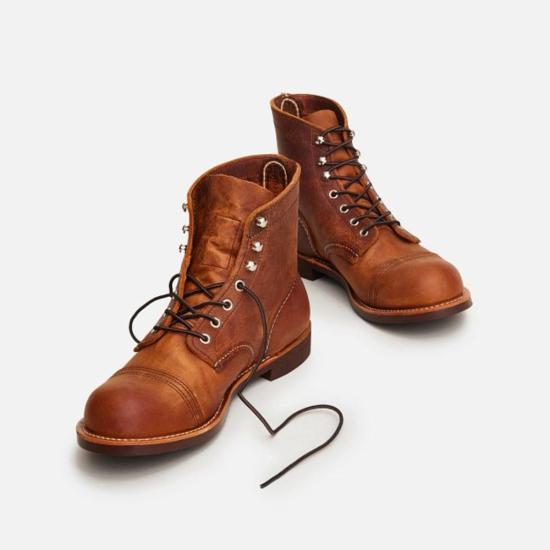  레드윙 부츠 Red Wing Shoes Heritage 남성용 #8085 Iron Ranger 러프 앤 터프  구리 - RED WING
