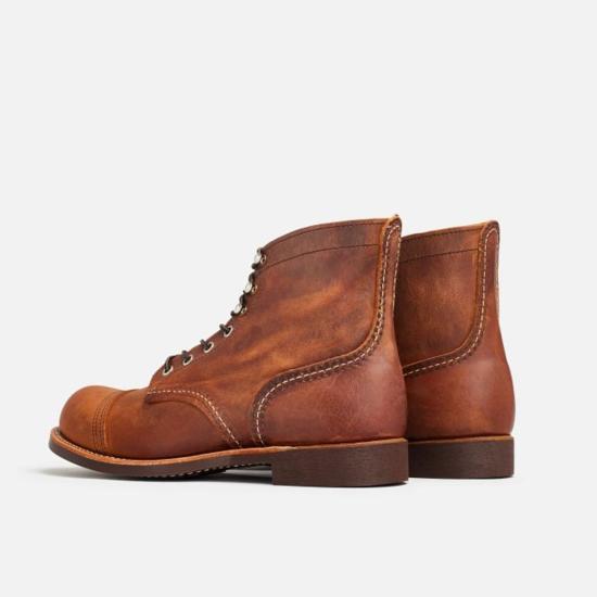  레드윙 부츠 Red Wing Shoes Heritage 남성용 #8085 Iron Ranger 러프 앤 터프  구리 - RED WING