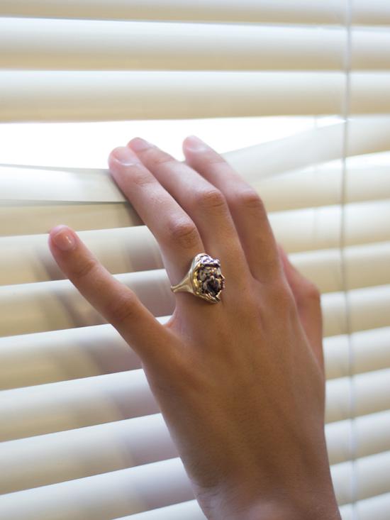  Beatriz Palacios 반지 Sister Ring 골드/소프트 그레이 - OTHER BRANDS