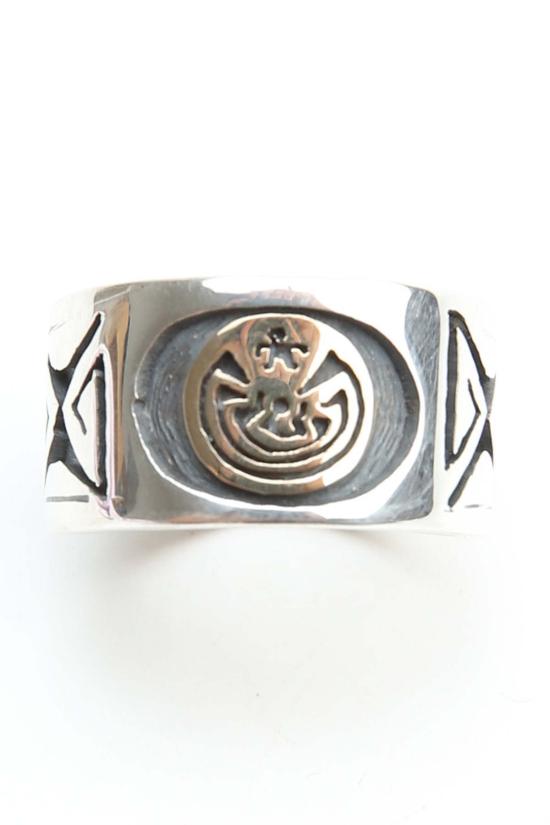  Jason Takala 반지 제이슨 타칼라 14K 골드 & 스털링 실버 맨 인 더 메이즈 링 골드/실버 - OTHER BRANDS