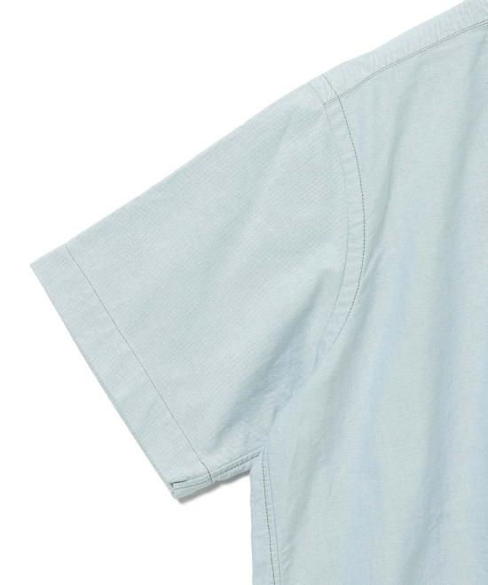  빔스 셔츠 보이 세일러 긴팔 셔츠 네이비 - BEAMS