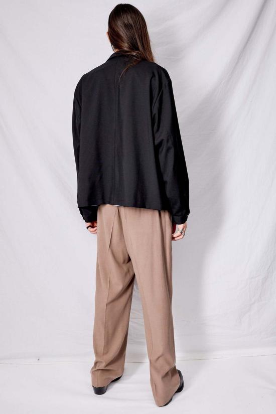  어셈블리 뉴욕 자켓 어셈블리 슈트 지퍼 재킷 블랙 - ASSEMBLY NEW YORK