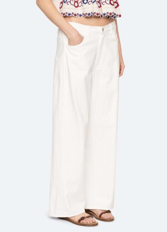  씨뉴욕 데님 팬츠 Sea Ny Elena Jeans 라이트 블루/화이트 - SEA NY