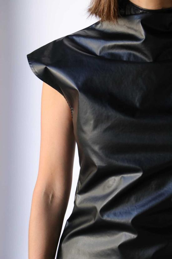  고셰르 롱 원피스 아워글래스 미디 드레스 블랙 - GAUCHERE