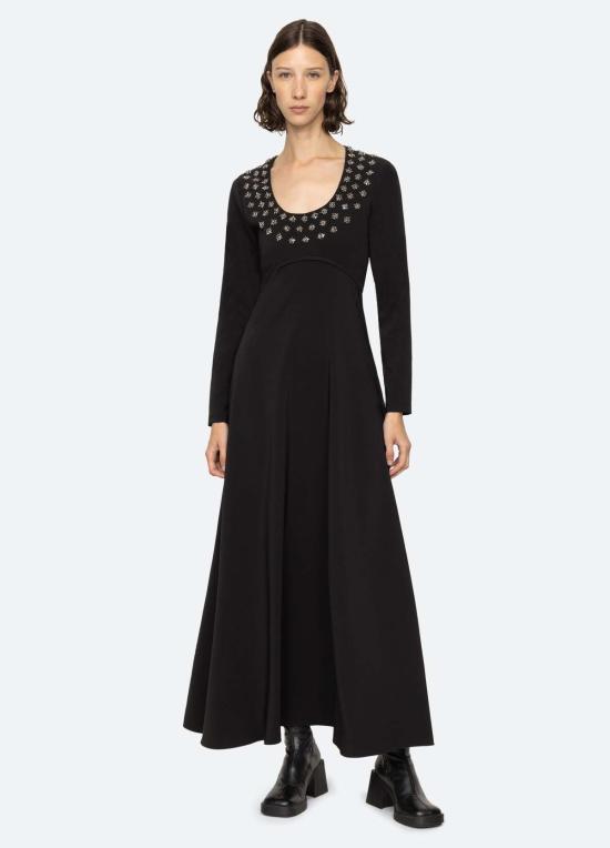  씨뉴욕 롱 원피스 Sea Ny Caryl L/S 드레스