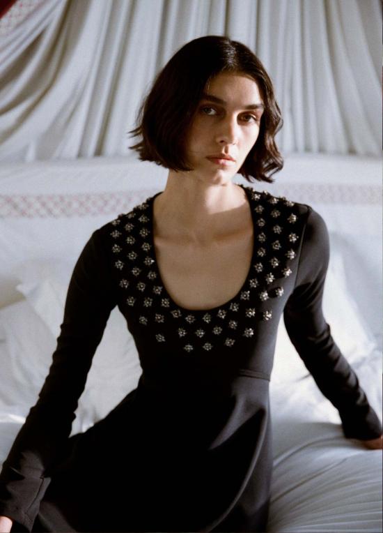  씨뉴욕 롱 원피스 Sea Ny Caryl L/S 드레스 - SEA NY