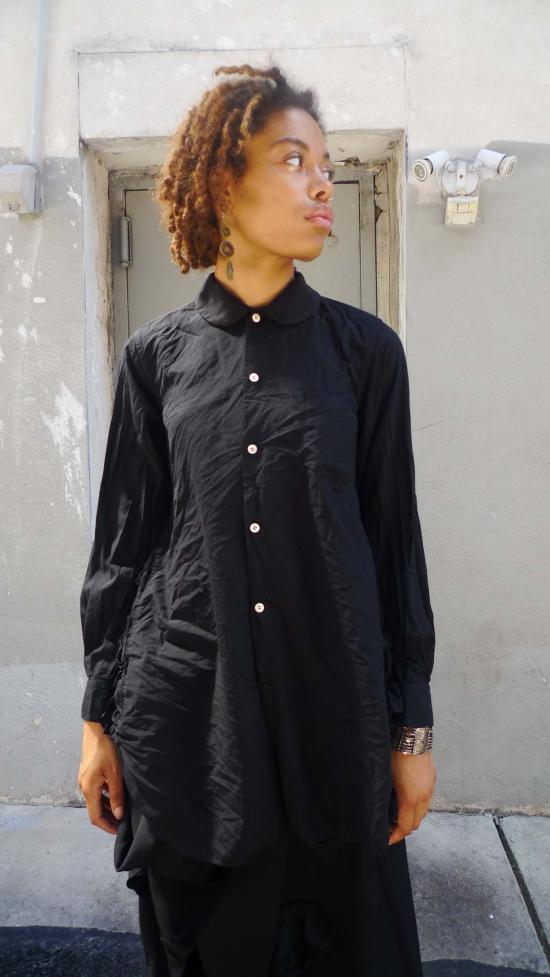  꼼데가르송 블라우스 Comme Des Garons  블랙 - COMME DES GARCONS
