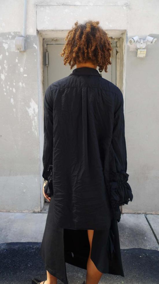  꼼데가르송 블라우스 Comme Des Garons  블랙 - COMME DES GARCONS