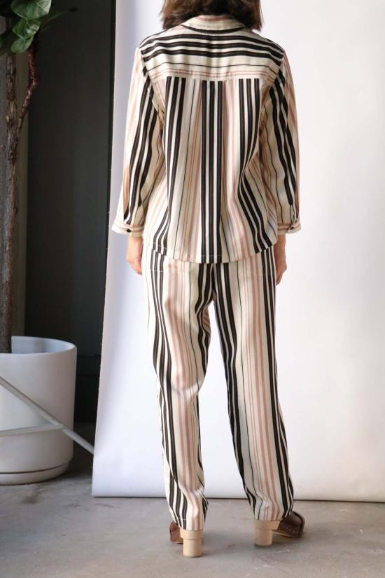  라쿠엘 알레그라 팔라초 팬츠 Raquel Allegra Fez 팬츠 사바나 에크루 - RAQUEL ALLEGRA