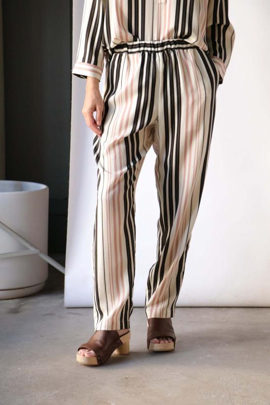  라쿠엘 알레그라 팔라초 팬츠 Raquel Allegra Fez 팬츠 사바나 에크루 - RAQUEL ALLEGRA