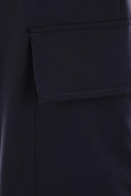  마르니 스트레이트 팬츠 카고 팬츠 블루/블랙 - MARNI