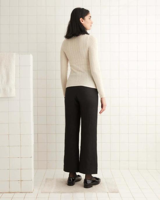  보디 터틀넥 보드 루이스 풀오버 크림 - BODE