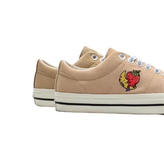  스카이하이팜 스니커즈 업사이클 원스타 X 스카이 하이 팜  베이지 - SKY HIGH FARM