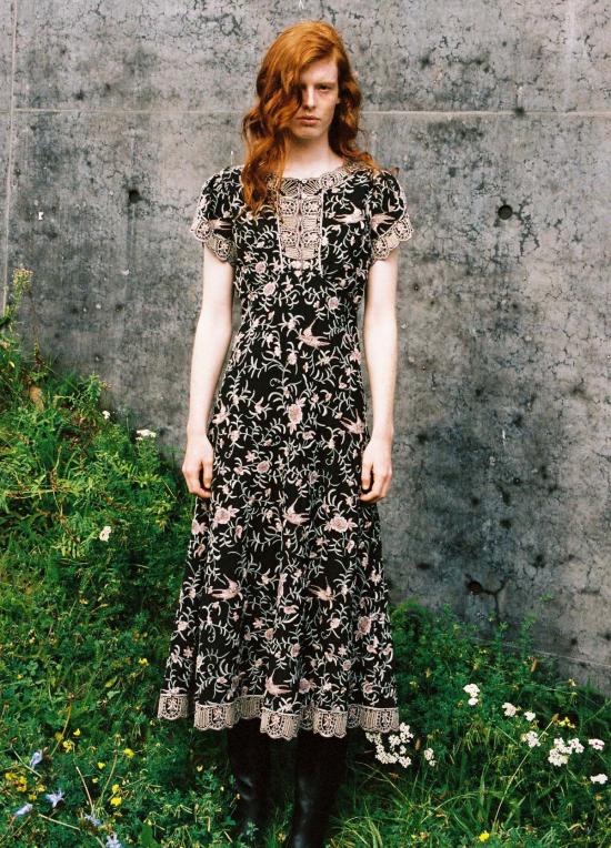  씨뉴욕 롱 원피스 Sea Ny 레이시 S/S 드레스