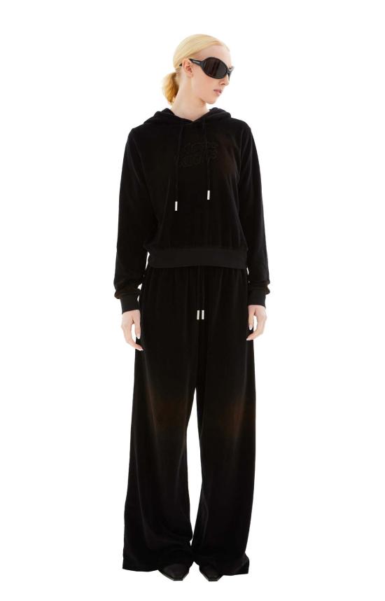  아크네 스튜디오 스웨터 Acne Studios 벨벳 후드  블랙
