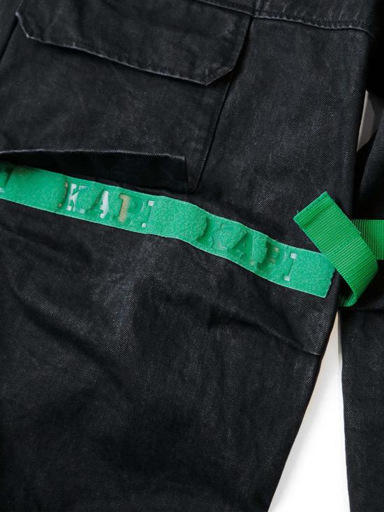  캐피탈 데님 팬츠 Kapital 14oz Bl Kx Blk 데님 누벨 셔틀 팬츠 그린 - KAPITAL