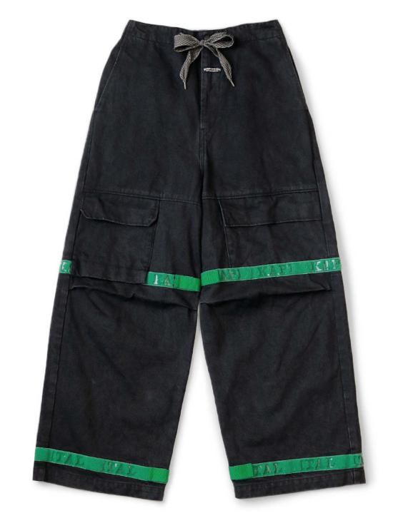  캐피탈 데님 팬츠 Kapital 14oz Bl Kx Blk 데님 누벨 셔틀 팬츠 그린