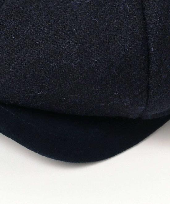  빔스 버킷햇 플러스 울 헤링본 관 네이비 - BEAMS