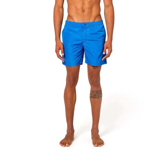  선덱 스윔팬츠 Sundek 16인치 탄성 허리띠 수영복 베이 블루 - SUNDEK