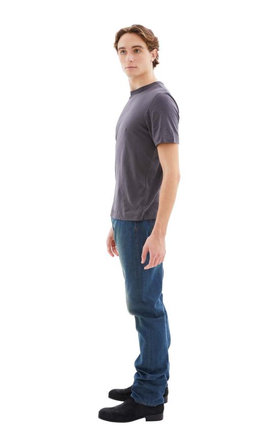  드리스 반 노튼 반팔 티셔츠 Dries Van Noten Habba 티셔츠 그레이