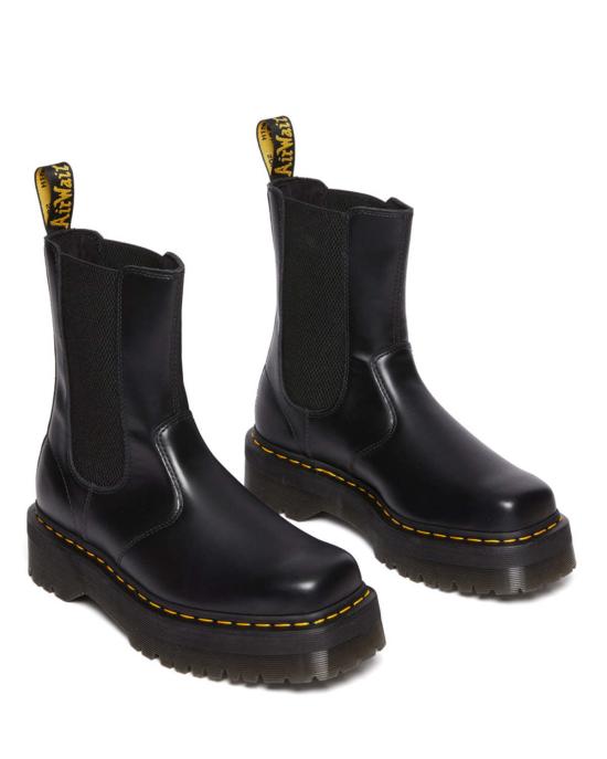  닥터마틴 부츠 Dr Martens 2976 Hi Quad Squared  블랙 - DR.MARTENS