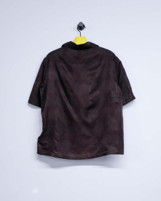  아워레가시 긴팔 셔츠 Our Legacy 코튼 실크 Heusen 반팔  도트 프린트 - OUR LEGACY