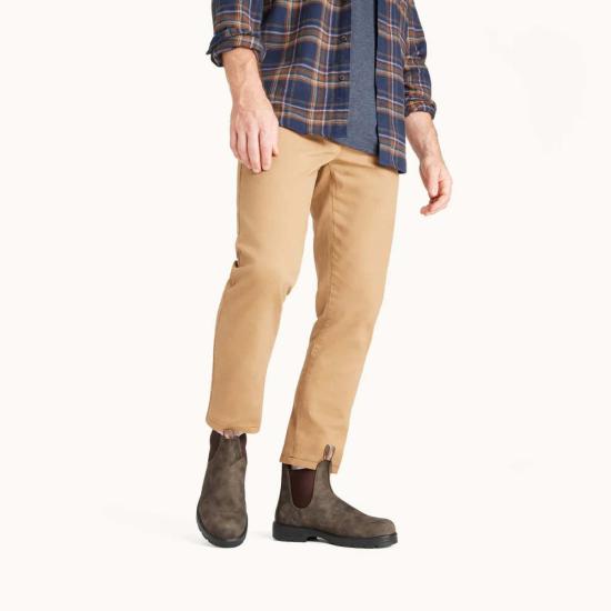  블런드스톤 부츠 Blundstone 585  러스틱 브라운 - BLUNDSTONE