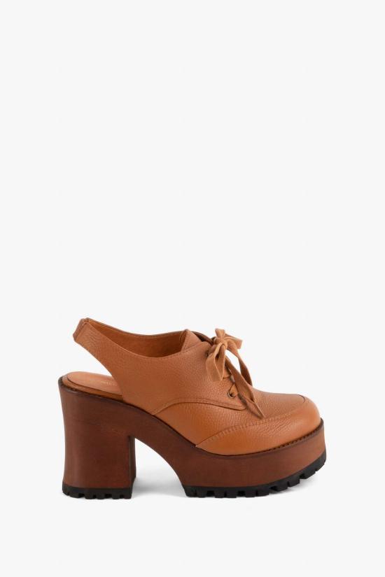  인텐셔널리 블랭크 뮬/슬리퍼 "의도적으로."취미 플랫폼 클로그 위스키/블랙 - INTENTIONALLY BLANK