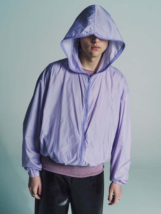  가브리엘라 콜 가먼츠 자켓 Gabriela Coll Garments Limonta 후드 지퍼 재킷 모브