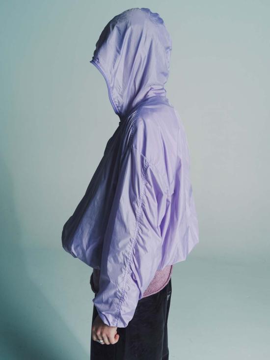  가브리엘라 콜 가먼츠 자켓 Gabriela Coll Garments Limonta 후드 지퍼 재킷 모브 - GABRIELA COLL GARMENTS