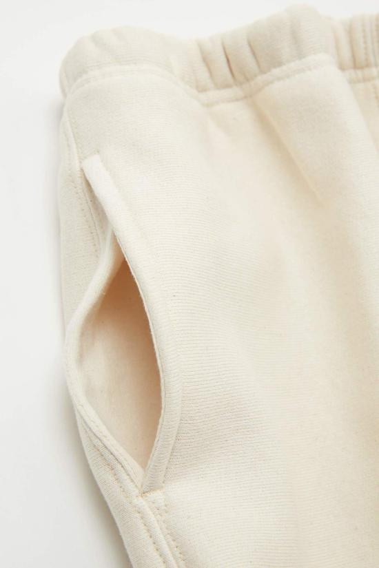  캠버 트레이닝/조거 팬츠 크로스 니트 헤비웨이트 스웨트 팬츠 내추럴 - CAMBER