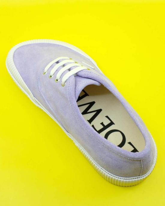  로에베 스니커즈 스플릿 송아지 가죽 테라 불카 레이스업  라일락 - LOEWE