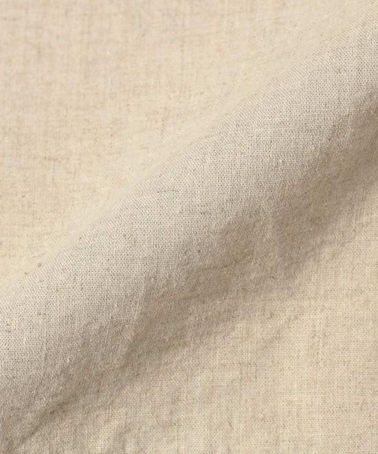  빔스 베스트 보이 코튼 리넨 노포크 조끼 베이지 - BEAMS