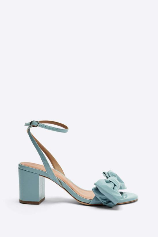  인텐셔널리 블랭크 뮬/슬리퍼 "의도적으로." Bowie Natural Sole Heel Frost - INTENTIONALLY BLANK