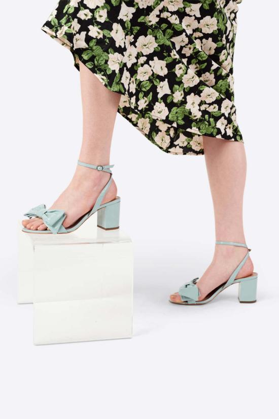  인텐셔널리 블랭크 뮬/슬리퍼 "의도적으로." Bowie Natural Sole Heel Frost - INTENTIONALLY BLANK