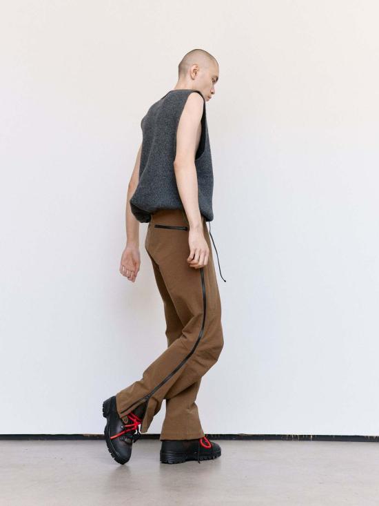  쥐알텐케이 니트 베스트 Gr10 K 펠트 울 조끼 아스팔트 그레이 - GR10K