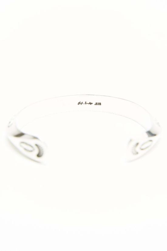  라일 세카테로 팔찌 Lyle Secatero 스털링 실버 삼각형 커프 보호 River 커프 스털링 실버 - LYLE SECATERO