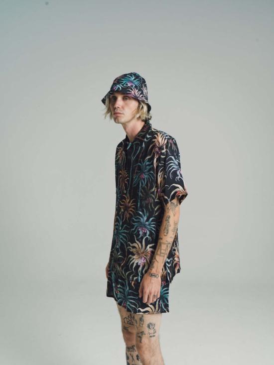  엔드리스 조이 버킷햇 나이트 팜 텐셀 버킷 햇 - ENDLESS JOY