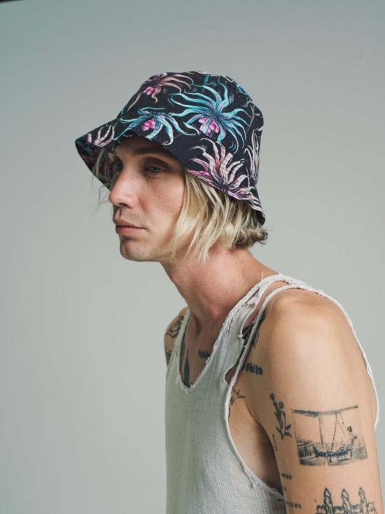  엔드리스 조이 버킷햇 나이트 팜 텐셀 버킷 햇