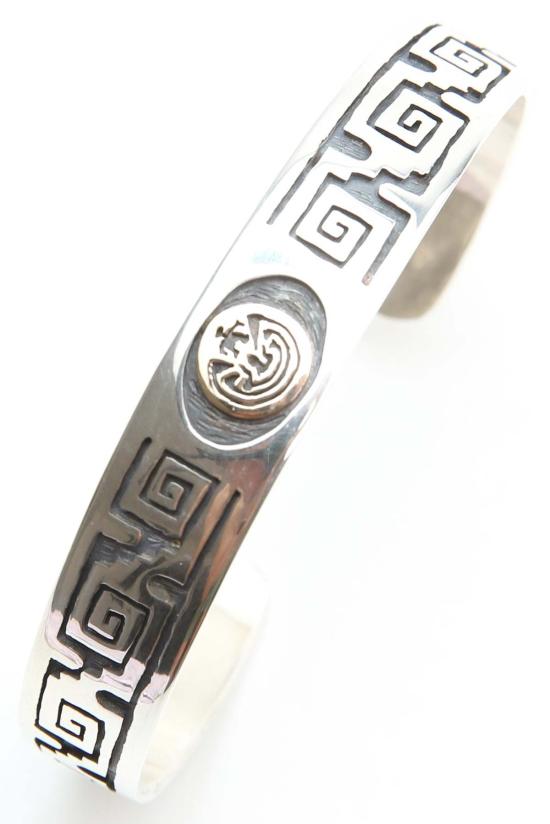  Jason Takala 브레이슬릿 제이슨 타칼라 맨 인 더 메이즈 커프 14K 골드/스털링 실버 - OTHER BRANDS