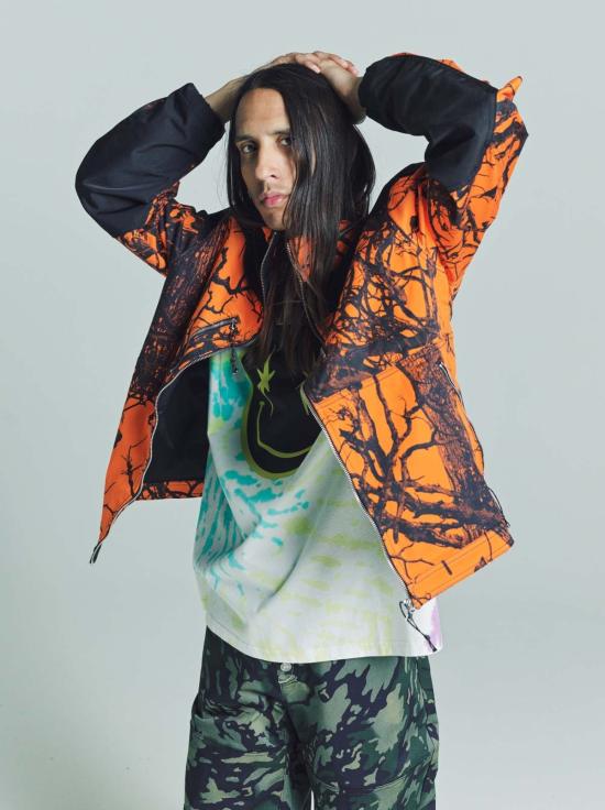  핍스 자켓 Phipps Twill Action Jacket 오렌지 Static Camo - PHIPPS