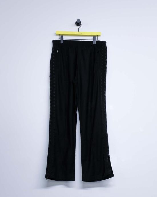  아워레가시 스트레이트 팬츠 Our Legacy 캔버스 저지 트랙 팬츠 블랙 - OUR LEGACY