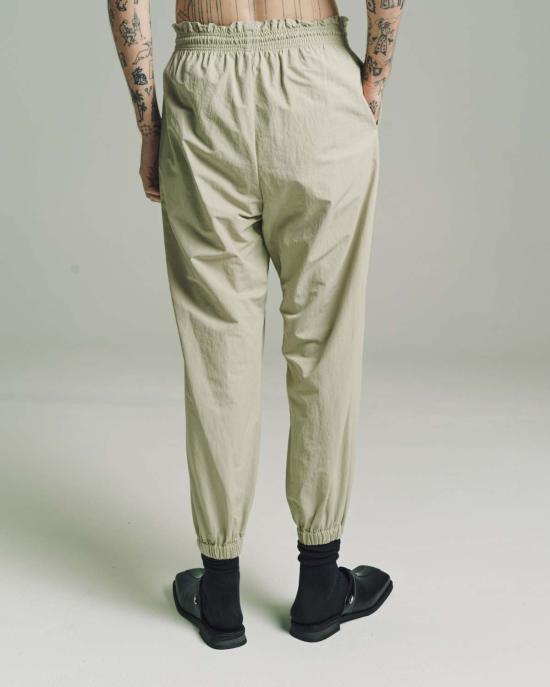  카미엘 포트젠스 트레이닝/조거 팬츠 카미엘 포젠스 나일론 테크 스웨트 팬츠 라이트 그린 - CAMIEL FORTGENS