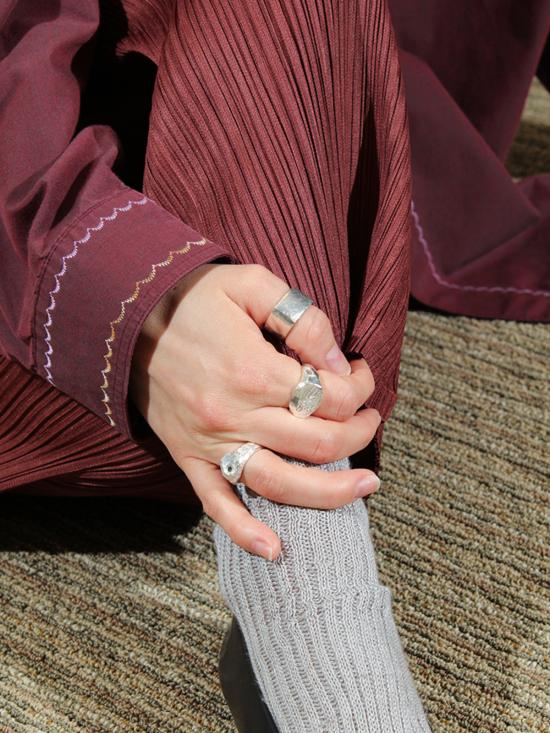  시무에로 반지 아고스토 링 실버 - SIMUERO