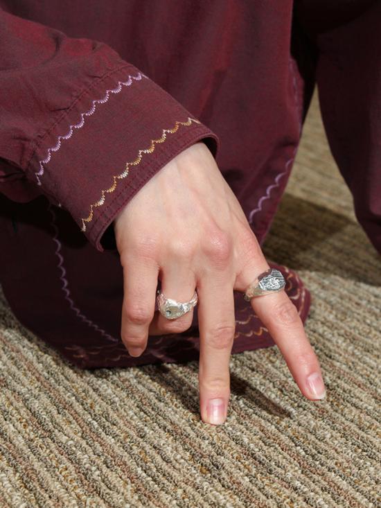  시무에로 반지 아고스토 링 실버 - SIMUERO