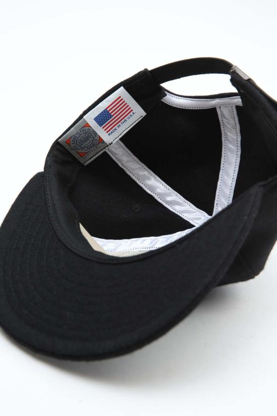  토템 브랜드 컴퍼니 볼캡 에베츠 X 토템 브랜드 캡 블랙 울 - TOTEM BRAND CO.